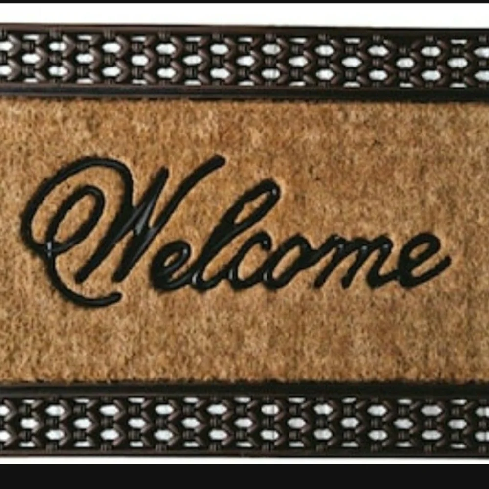 Style Selections Styleselections 2-ft x 3-ft Brown Rectangular Outdoor Door Mat